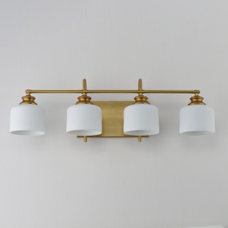 Bisque Four Light Bath Vanity (21494WTNAB)