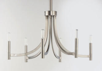Lyndon Six Light Chandelier (21526SN)