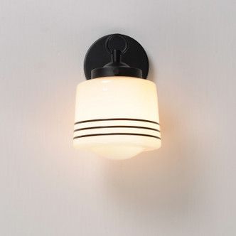 Eureka One Light Wall Sconce (21531WTBK)