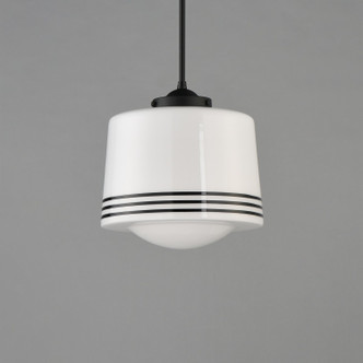 Eureka One Light Pendant (21532WTBK)