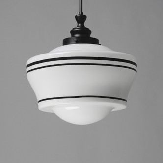 Eureka One Light Pendant (21533WTBK)