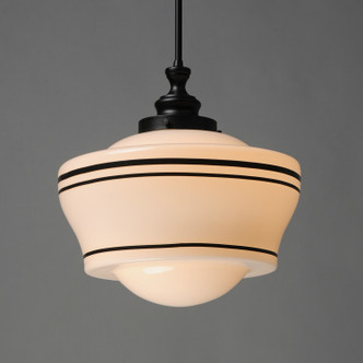 Eureka One Light Pendant (21533WTBK)