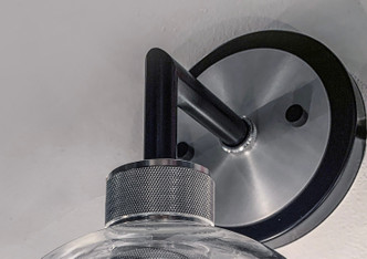 Vessel Three Light Wall Sconce (21613CLBKAL)
