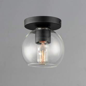 Knox One Light Flush Mount (21630CLBK)