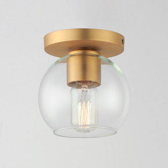 Knox One Light Flush Mount (21630CLNAB)