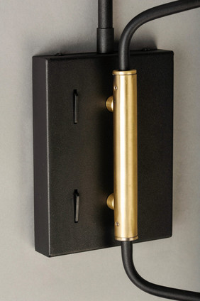 Scan LED Wall Sconce (21692BKSBR)