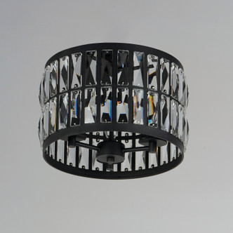Madeline Three Light Flush Mount (21810BCBK)