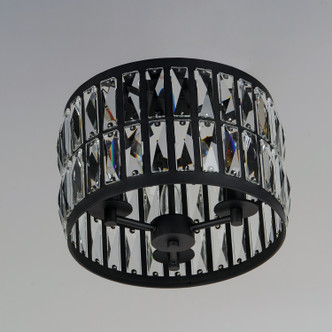 Madeline Three Light Flush Mount (21810BCBK)