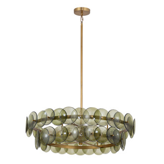Loren Four Light Chandelier (21823GNWBR)