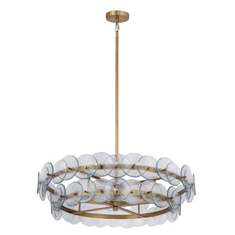 Loren Four Light Chandelier (21823TCWBR)