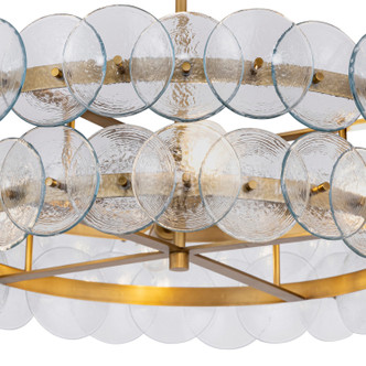 Loren Four Light Chandelier (21823TCWBR)
