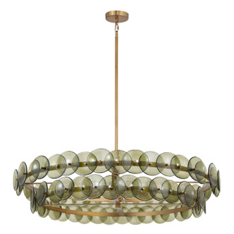 Loren Six Light Chandelier (21824GNWBR)