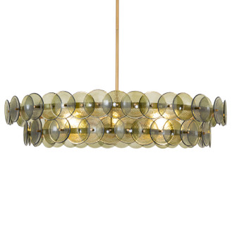 Loren Six Light Chandelier (21824GNWBR)