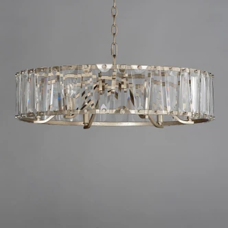 Odeon Six Light Chandelier (21866BCGS)