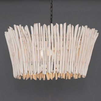 Baywood Four Light Chandelier (22426WWTBZ)