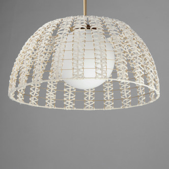 Macrame One Light Pendant (22482SWGLD)