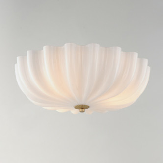 Bundt Three LIght Wall Sconce / Flush Mount (22650WTNAB)