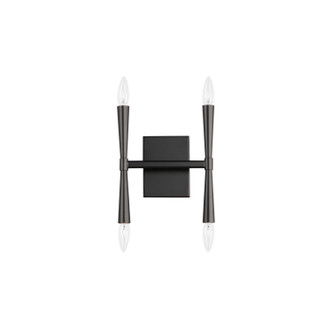 Maxim - 24622BK - Four Light Wall Sconce - Rome - Black