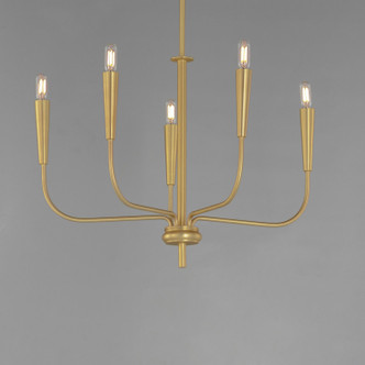 Vela Five Light Chandelier (24815SBR)