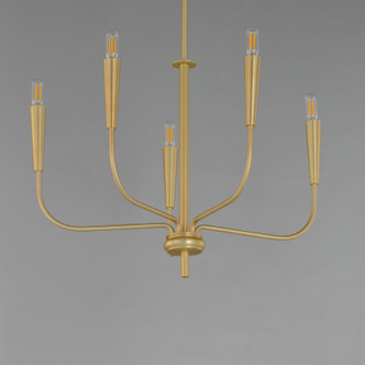 Vela Five Light Chandelier (24815SBR)