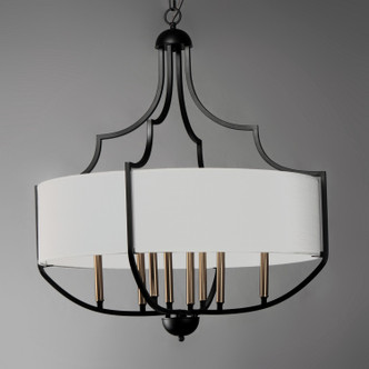 Savant Eight Light Chandelier (25285WLBZAB)