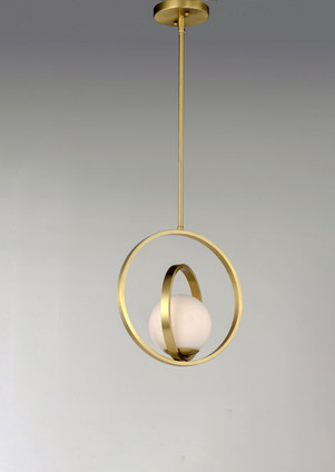 Coronet One Light Pendant (26052SWSBR)