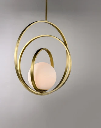 Coronet One Light Pendant (26054SWSBR)