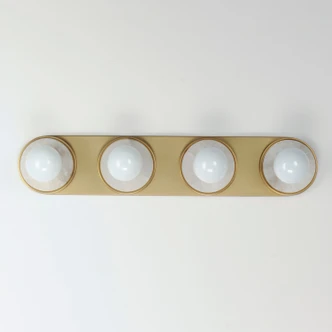 Hollywood Four Light Wall Sconce (26094WANAB)