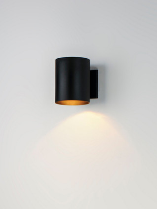 Outpost One Light Outdoor Wall Lantern (26101BK)