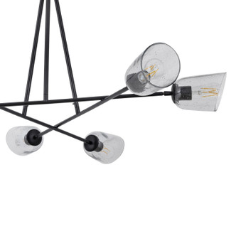 Keppe Six Light Chandelier (26266SSDBZ)