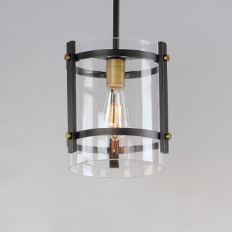 Capitol One Light Pendant (2649BKAB)