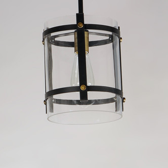 Capitol One Light Pendant (2649BKAB)