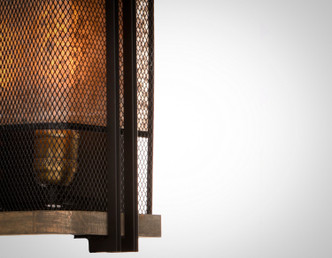 Boundry Two Light Wall Sconce (27562BKBWAB)