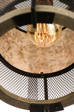 Boundry One Light Pendant (27563BKBWAB)