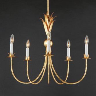 Paloma Five Light Chandelier (2885GL)