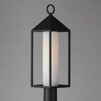 Aldous One Light Outdoor Post Mount (30070SWBK)