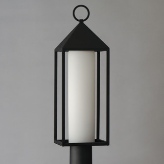 Aldous One Light Outdoor Post Mount (30070SWBK)