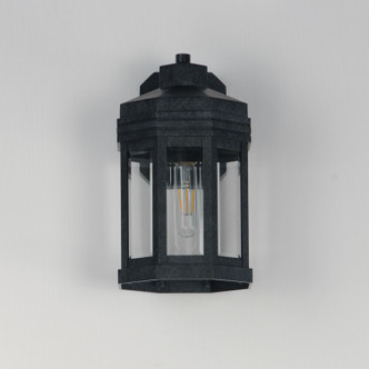 Wright One Light Outdoor Wall Sconce (30221CLBKP)