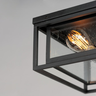 Cabana Two Light Outdoor Flush Mount (3031CDBK)