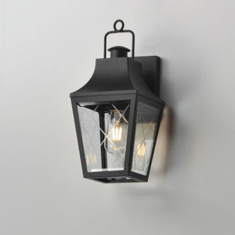 Storybook One Light Outdoor Wall Sconce (30361CLBK)
