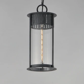 Windsor One Light Outdoor Pendant (30636CDBKP)