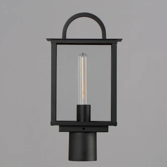 Manchester One Light Deck/Post Lantern (30759CLBK)