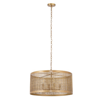 Hatcher Four Light Pendant (31224GLD)