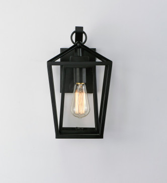 Artisan One Light Outdoor Wall Lantern (3175CLBK)