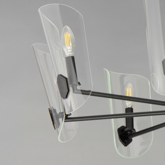 Armory Eight Light Chandelier (32358CLBK)