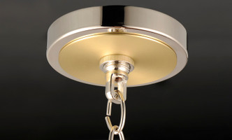 Uptown Eight Light Chandelier (32398OFSBRPN)