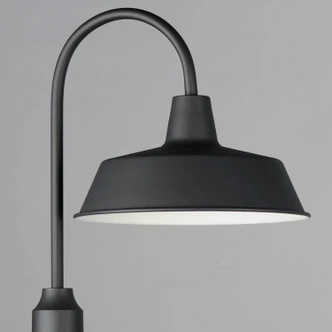 Pier M One Light Post Lantern (35010BK)
