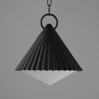 Odette One Light Pendant (35131WTBK)