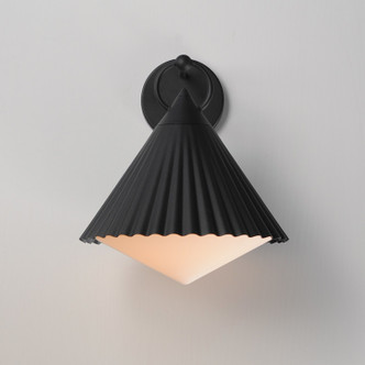 Odette One Light Wall Sconce (35136WTBK)