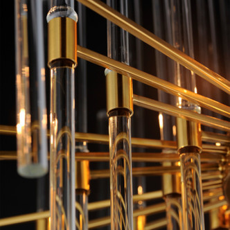 Divine Eight Light Chandelier (38406CLHR)